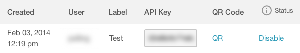 Getting an API Key