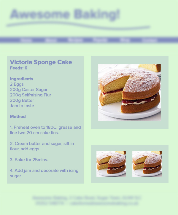 Recipe Section