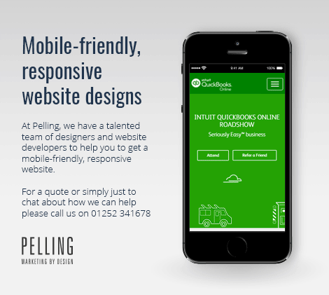 Mobile-friendly responsive website design in Surrey