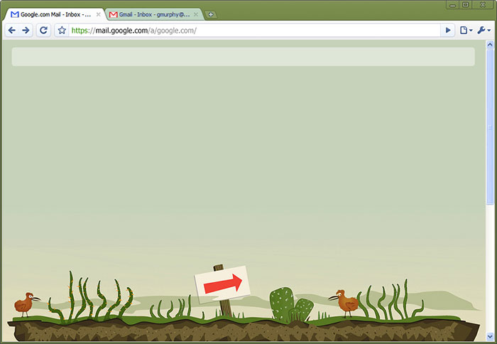 Proposed Google Chrome Theme