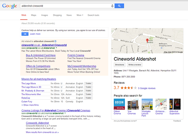 Cineworld Aldershot